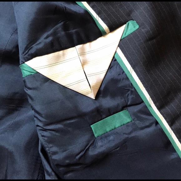 J. Crew Black/Navy Blazer - Picture 2 of 3